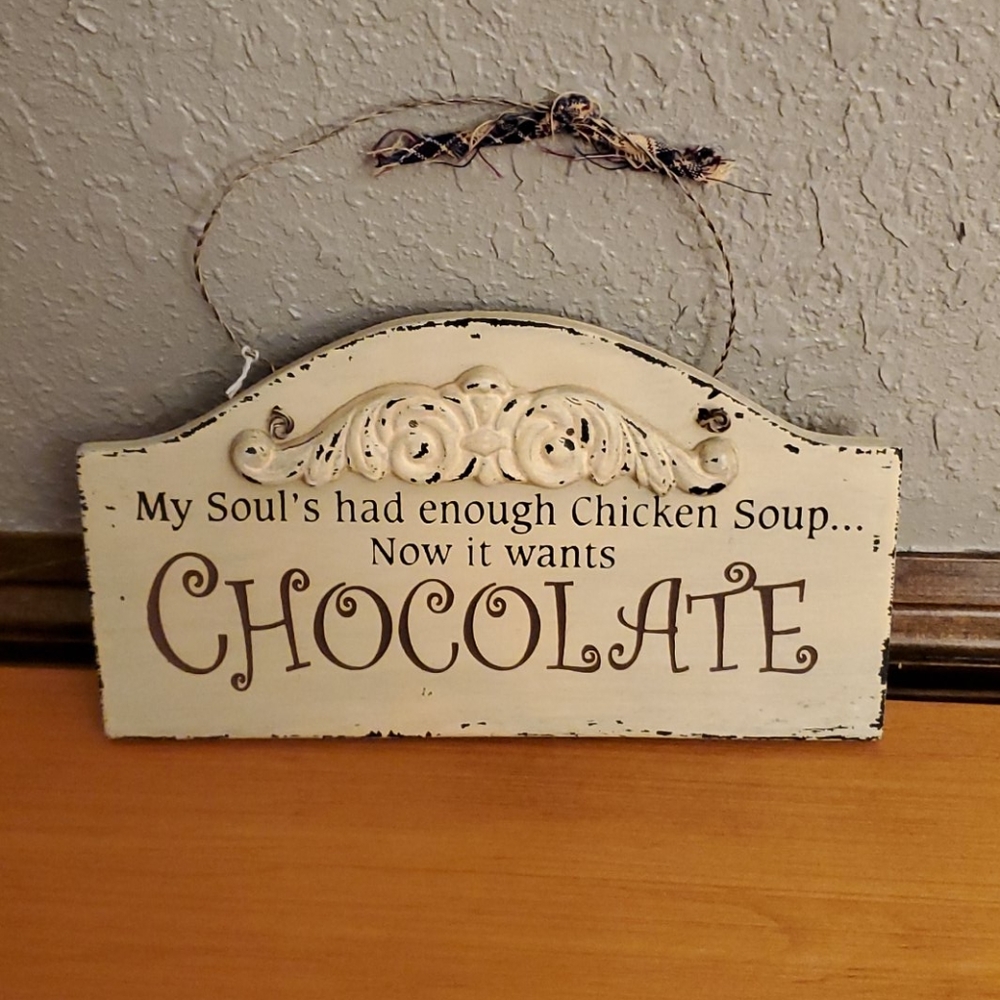 Wooden wall hanging
